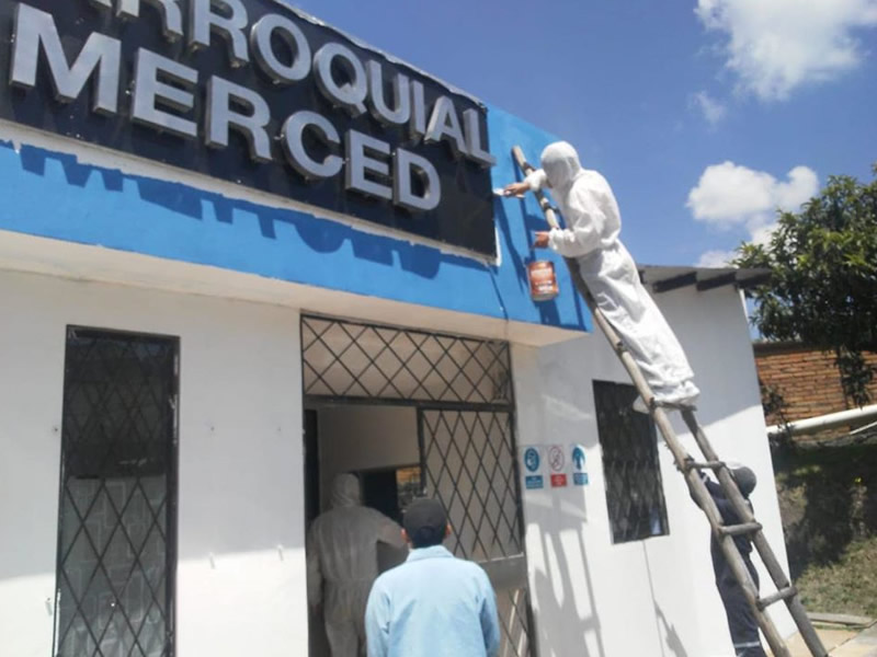 Reanudación de actividades en Oficinas del GAD Parroquial