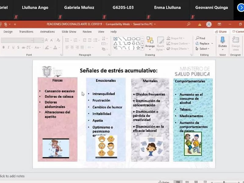 Taller de Salud ante Virus Covid-19