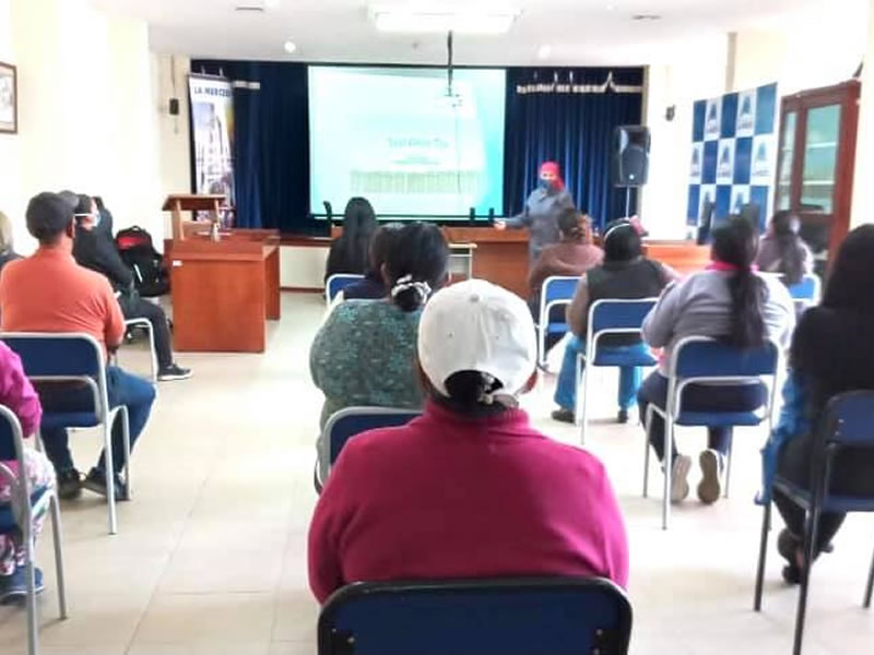 Capacitaciones para producción y emprendimiento con el apoyo del GAD Pichincha.