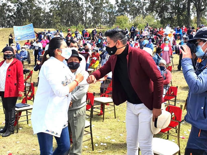 Entrega Sistema de Riego Cayambe - Pedro Moncayo