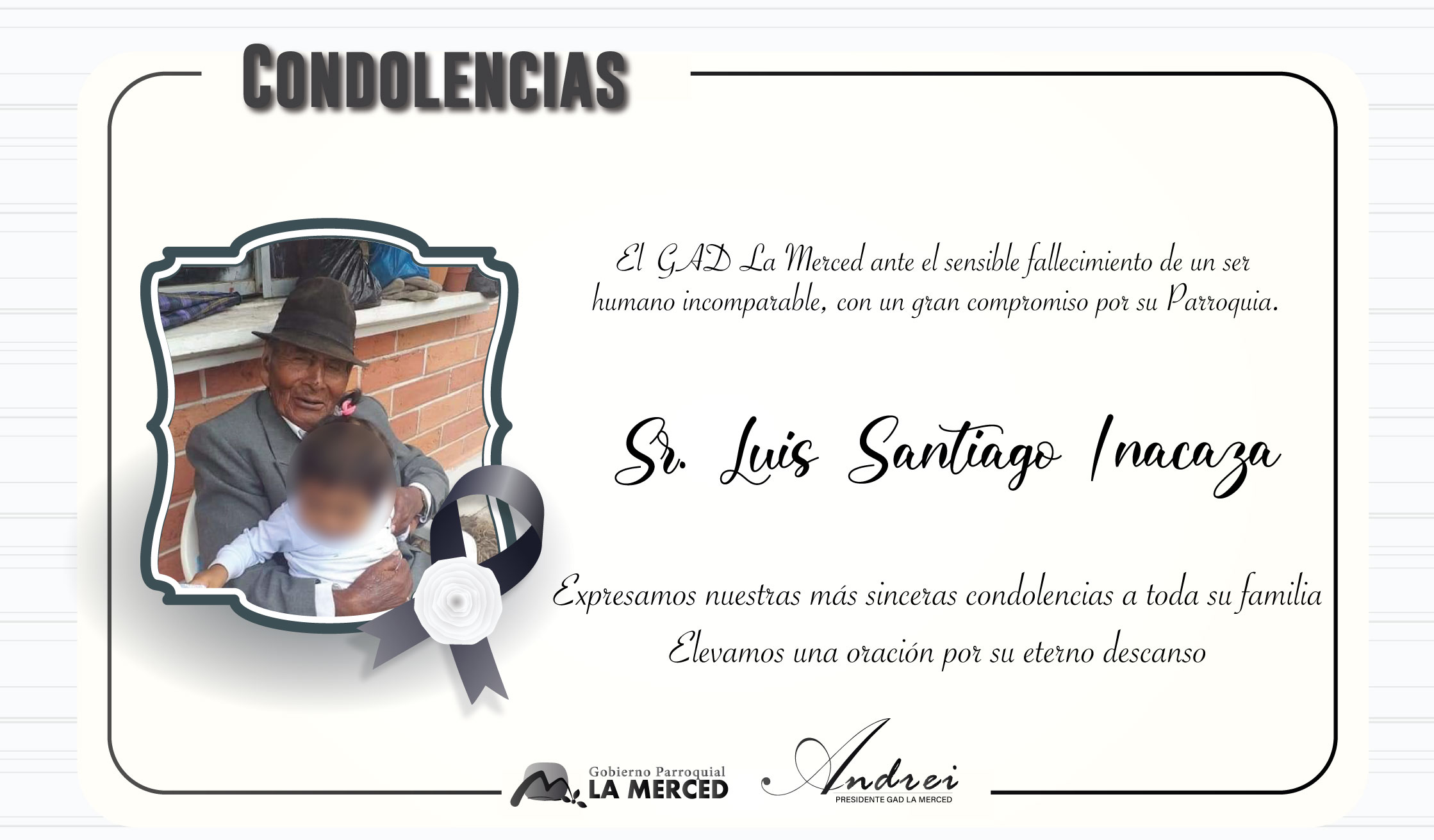 CONDOLENCIAS