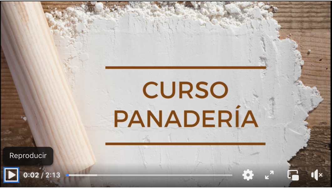 CURSO PANADERÍA 