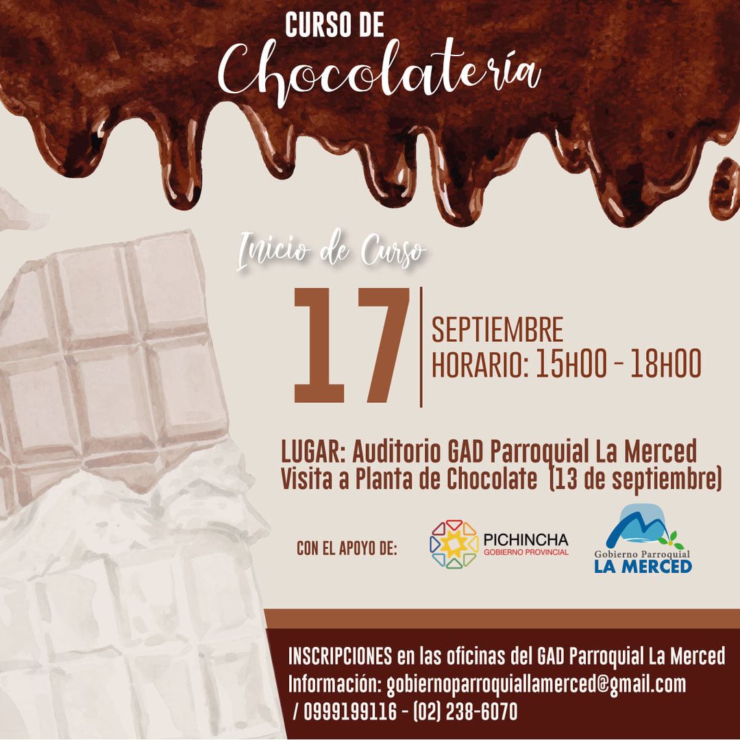 CURSO DE CHOCOLATERÍA
