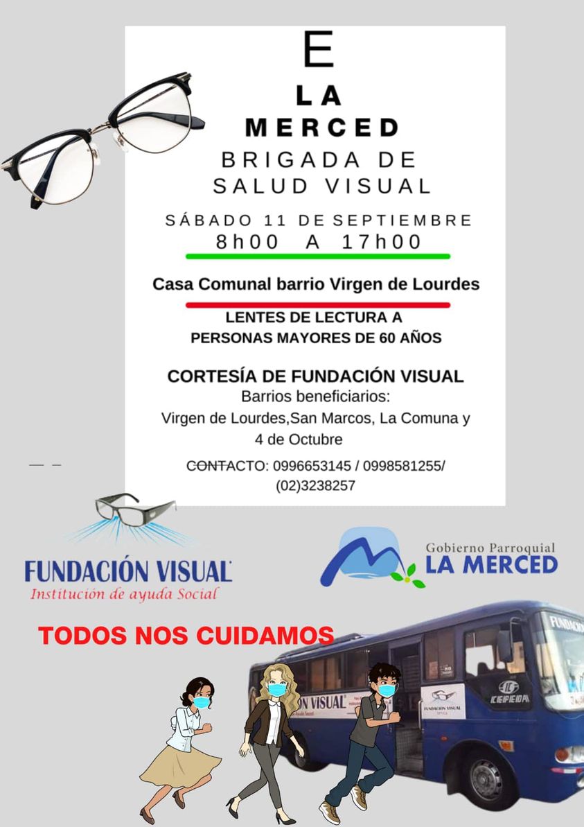 SALUD VISUAL - BARRIOS VIRGEN DE LOURDES Y GUANGAL 
