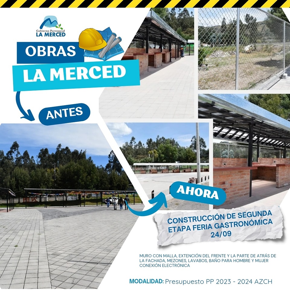 Construcción de la Segunda Etapa de la Feria Gastronómica