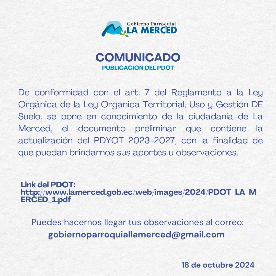 Comunicado Oficial