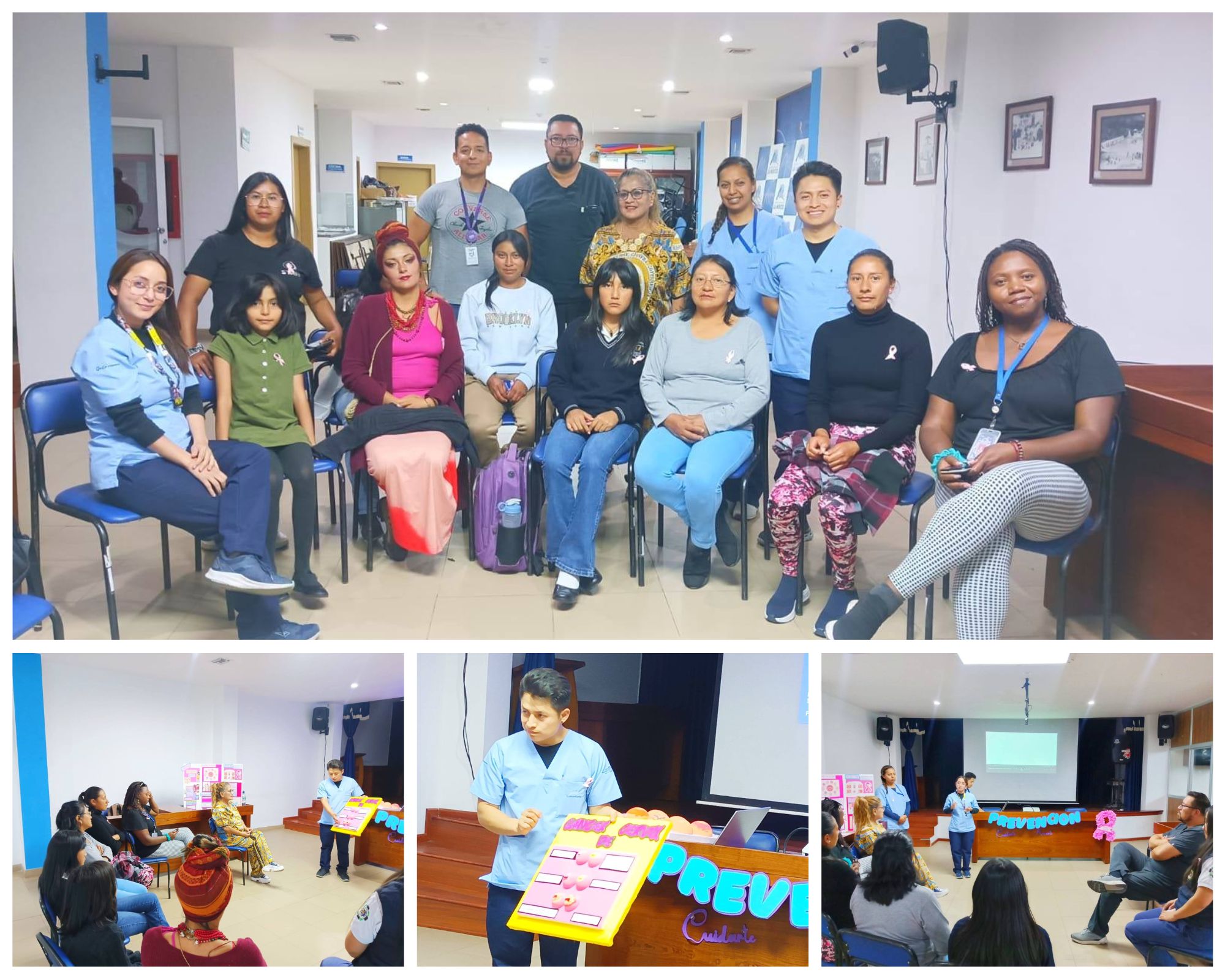 Capacitación sobre Prevención del Cáncer de Mama y Cuello Uterino en La Merced